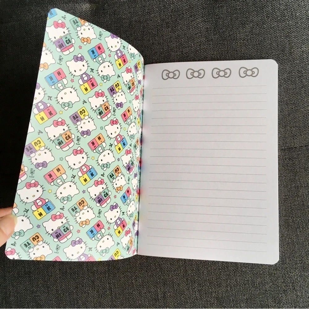 Hello Kitty “HK” Notebook, Blue, 80 lined pages